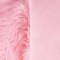 FabricLA Shaggy Faux Fur Fabric - 15&#x22; X 15&#x22; Inches Pre-Cut - Use Fake Fur Fabric for DIY, Craft Fur Decoration, Fashion Accessory, Hobby - Baby Pink